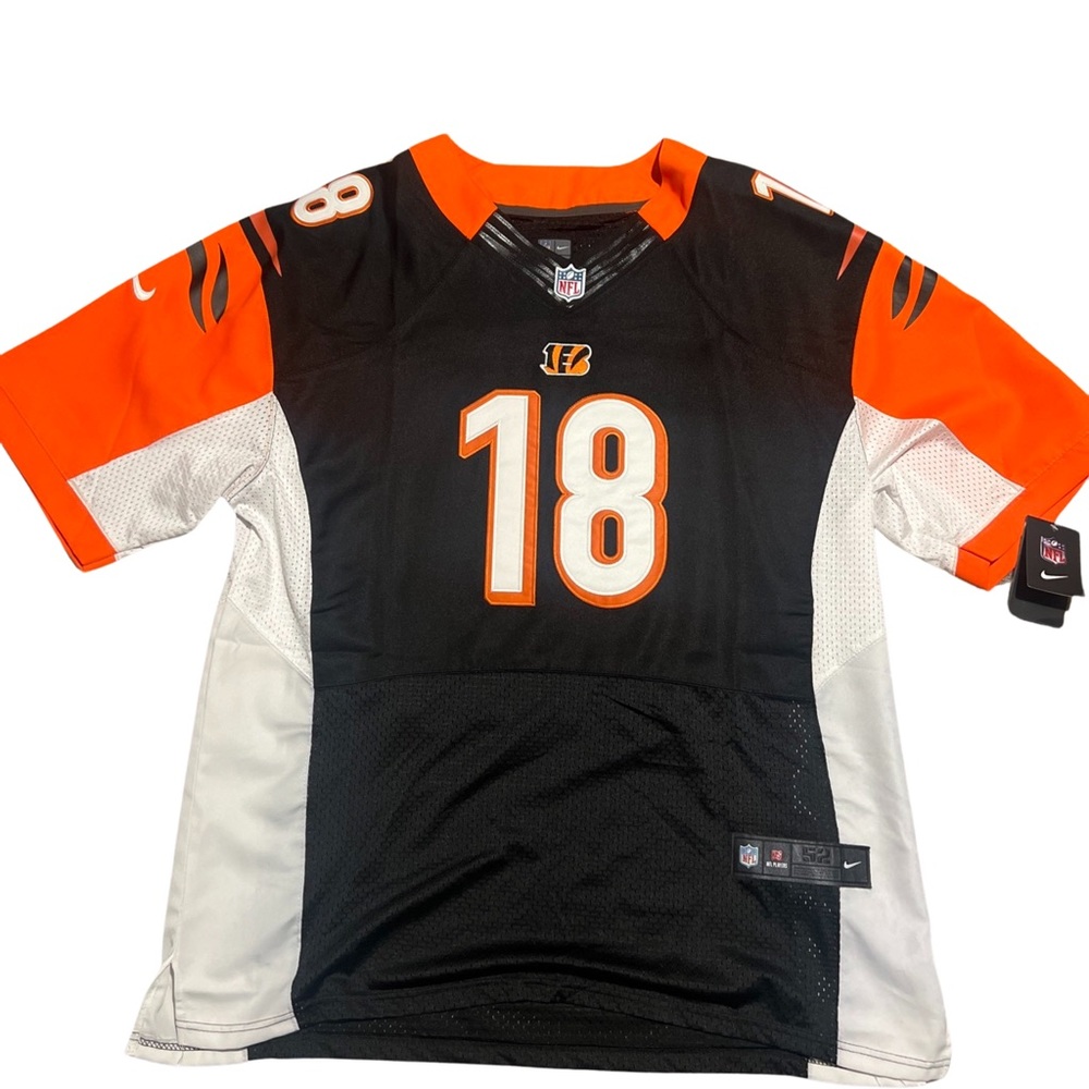Nike NFL on field Cincinnati Bengals jersey #18 A.J Green brand new with tags